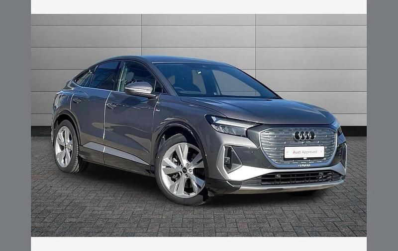 Used Audi Q4 Sportback e-tron S-Line 150 kW (204 HP) 2022 Grey SUV
