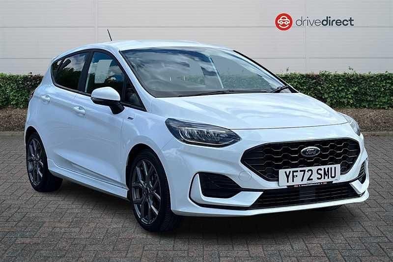 White Used 2022 Ford Fiesta ST-Line Hatchback | £13,441 (Fair price) - Image 1/4