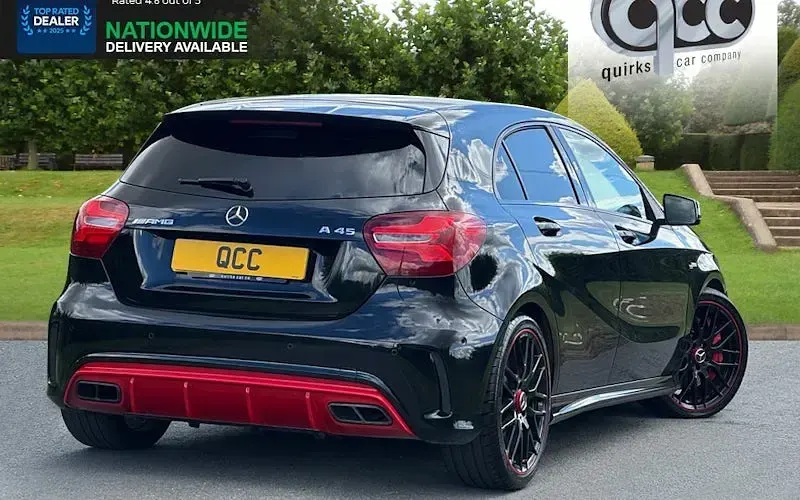 Used Mercedes A45 AMG AMG 360 HP (264 kW) 2015 Cosmos black Hatchback