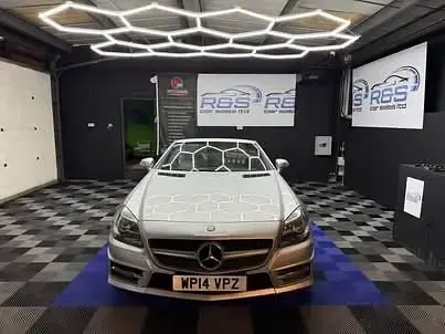 Used Mercedes SLK250 AMG 2014 Silver Cabriolet