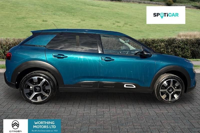 Blue Used 2018 Citroën C4 Cactus Flair Hatchback | £8,490 (Fair price) - Image 1/3