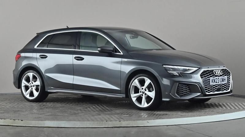 Used Audi A3 S-Line 150 HP (110 kW) 2023 Grey Hatchback