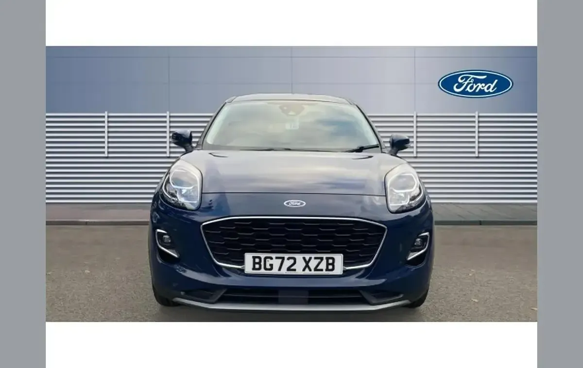 Usado Ford Puma Titanium 125 HP (91 kW) 2022 Azul Citadino