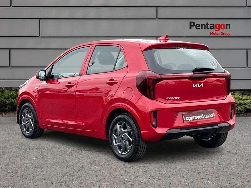 New Kia Picanto GT-Line 68 HP (50 kW) 2025 Red Hatchback