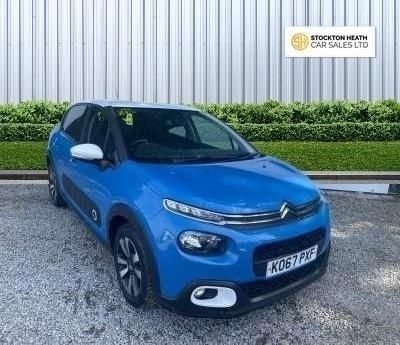 Blue Used 2018 Citroën C3 Flair Hatchback | £5,850 (Fair price) - Image 1/1