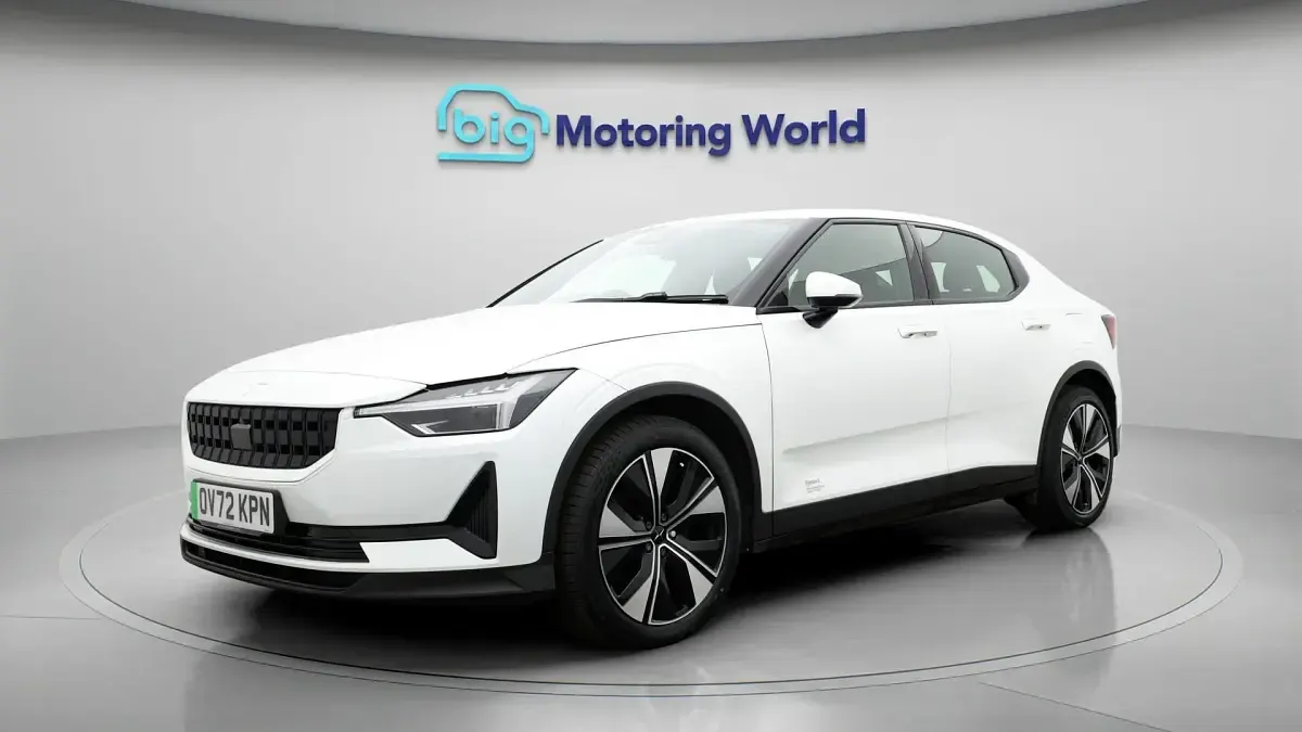 Used Polestar 2 Long Range Single Motor 300 kW (408 HP) 2022 White Hatchback