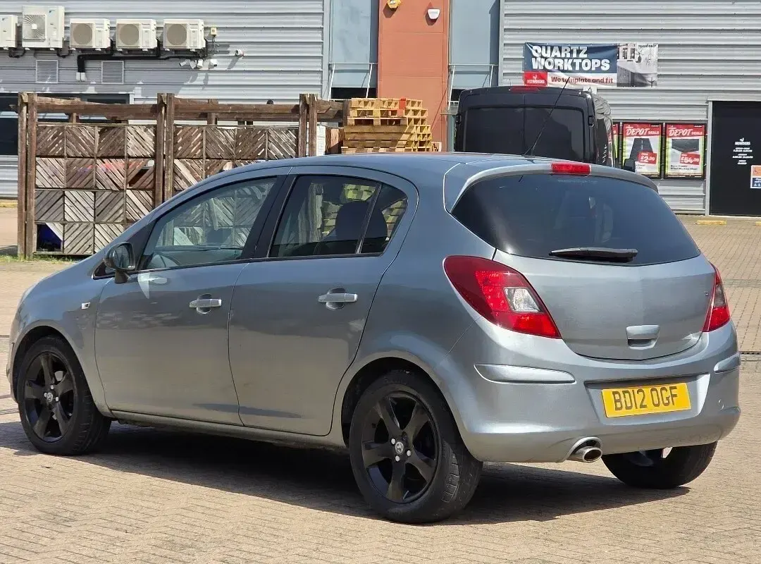 Used Vauxhall Corsa 2012 Silver Hatchback