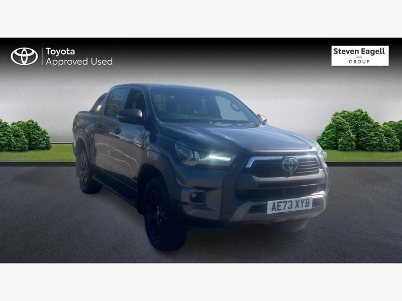 Grey Used 2023 Toyota HiLux Pickup | £31,913 (Super price) - Image 1/3