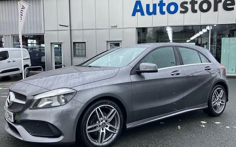 Used Mercedes A160 AMG line 102 HP (75 kW) 2018 Hatchback