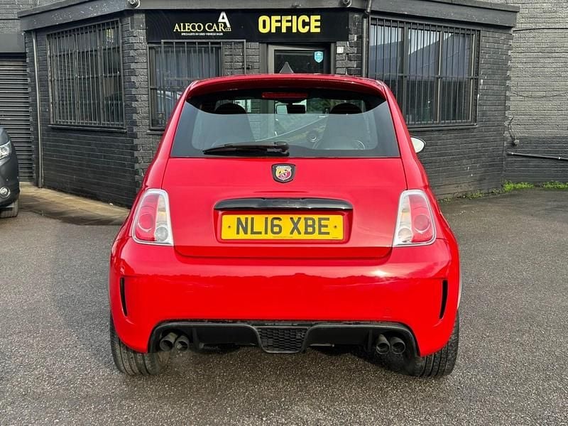 Used Abarth 595 140 HP (102 kW) 2016 Red Hatchback