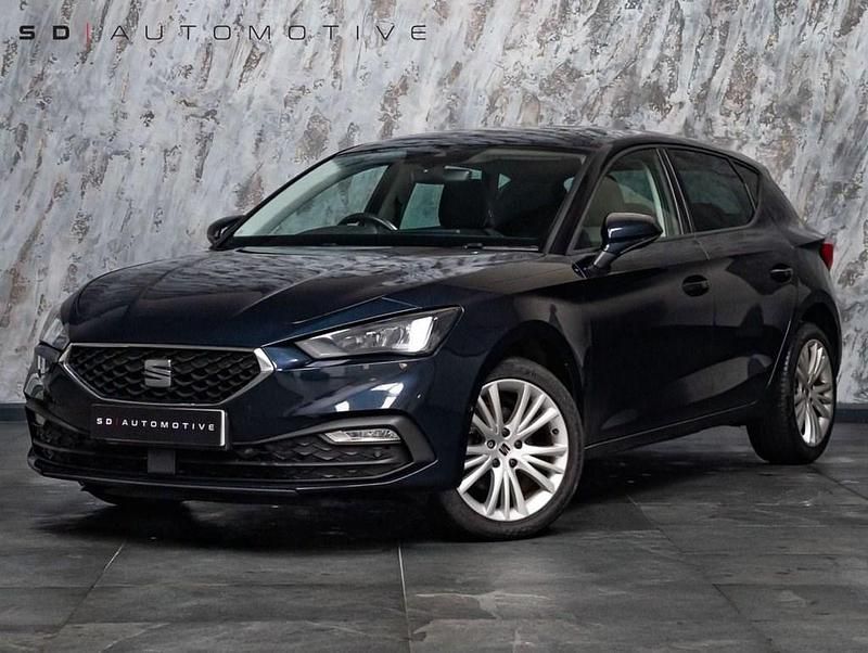 Used Seat Leon SE Dynamic 115 HP (84 kW) 2022 Blue Hatchback