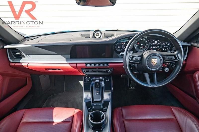 Used Porsche 992 450 HP (330 kW) 2022 Blue Cabriolet