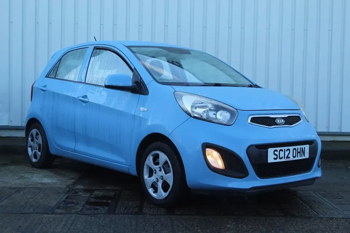 Used Kia Picanto Air 2012 Blue Hatchback