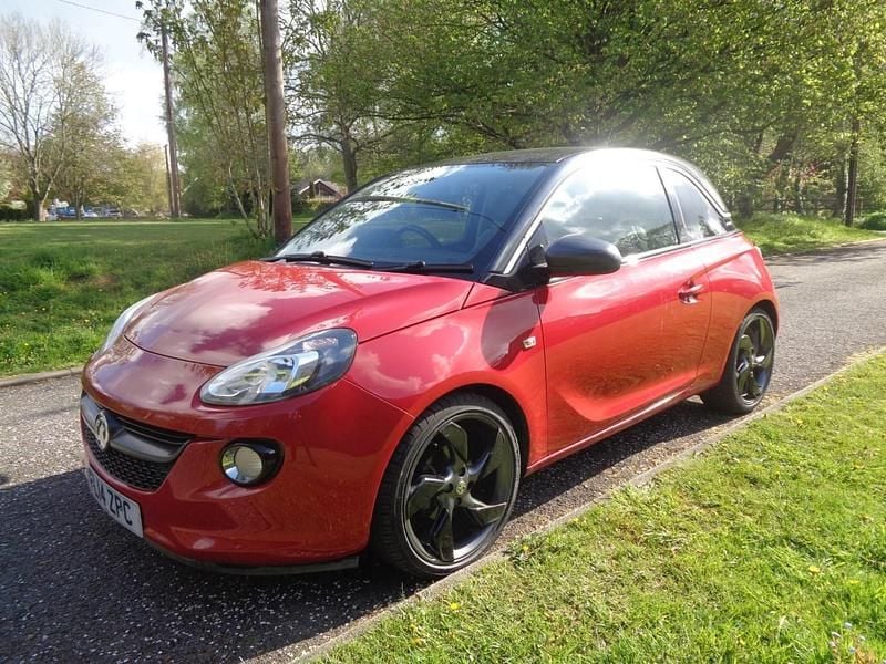 Used Vauxhall Adam Slam 100 HP (73 kW) 2014 Red Hatchback