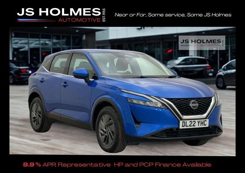 Blue Used 2022 Nissan Qashqai Acenta Premium SUV | £14,640 (Super price) - Image 1/4