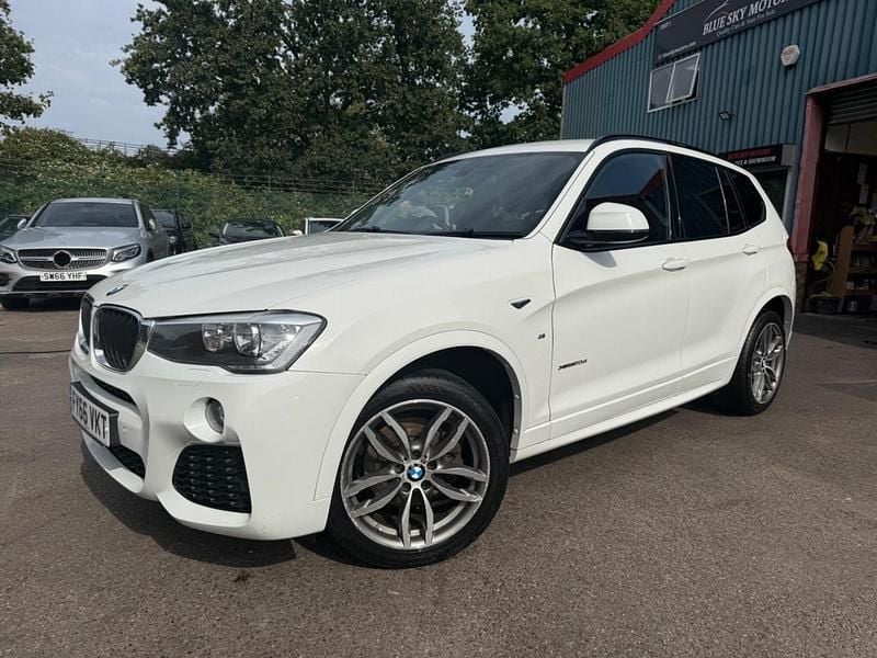 White Used 2016 BMW X3 M Sport SUV | £11,420 (Fair price) - Image 1/4