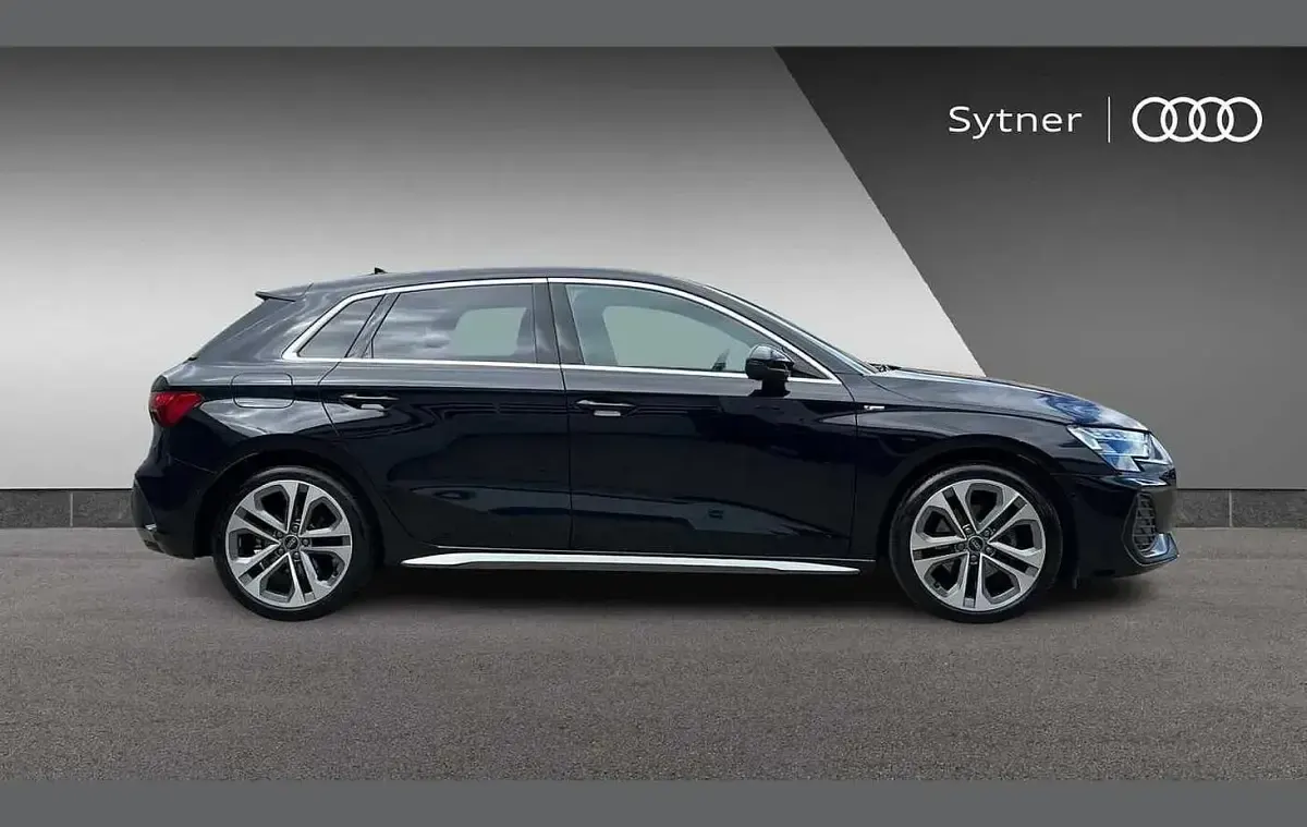 Used Audi A3 S-Line 147 HP (108 kW) 2025 Black Hatchback