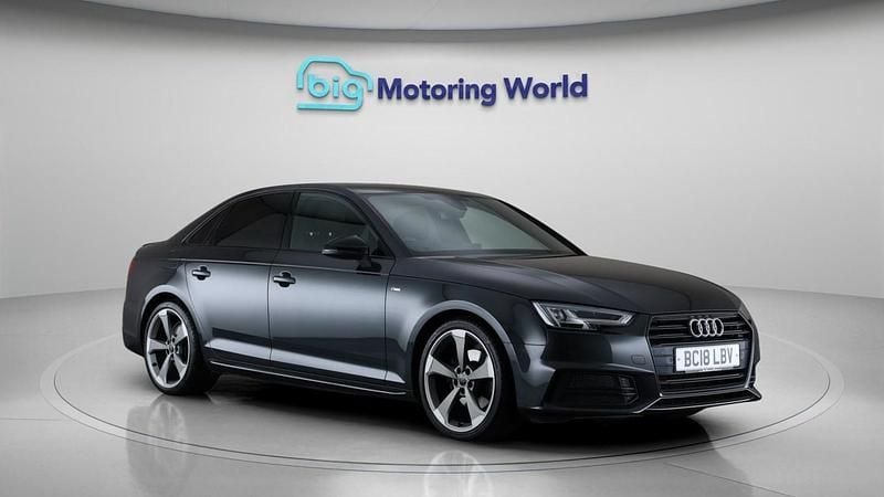 Grey Used 2018 Audi A4 Black Edition Sedan | £16,300 (A bit pricey) - Image 1/4