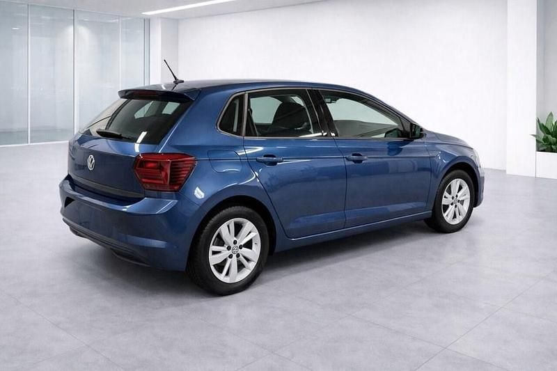 Used VW Polo SE 95 HP (69 kW) 2020 Blue Hatchback