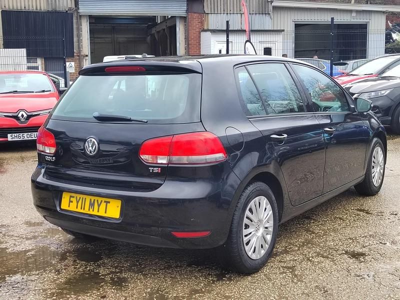 Used VW Golf VI S 85 HP (62 kW) 2011 Black Hatchback