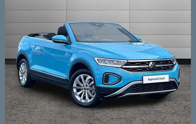 Used VW T-Roc Cabriolet Style 150 HP (110 kW) 2024 Blue Cabriolet