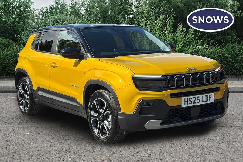 New Jeep Avenger Summit 100 HP (73 kW) 2025 Yellow SUV
