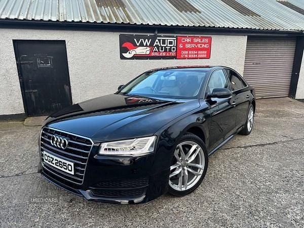 Black Used 2016 Audi A8 Sport Sedan | £11,995 (Fair price) - Image 1/4