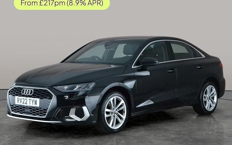 Used Audi A3 Sport 116 HP (85 kW) 2021 Black Sedan