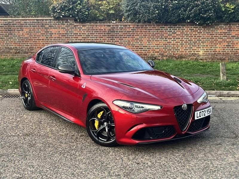 Red Used 2022 Alfa Romeo Giulia Quadrifoglio Sedan | £48,499 (Fair price) - Image 1/4