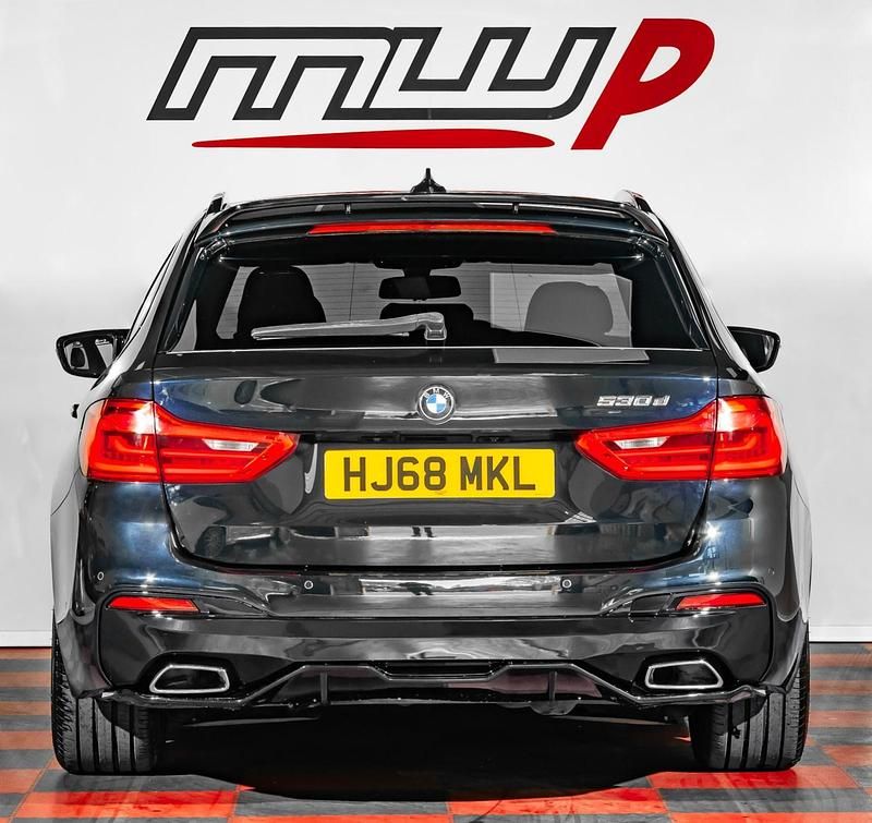 Used BMW 530 M Performance 2018 Black Estate