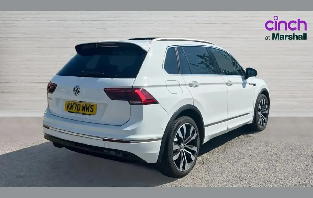 Used VW Tiguan R-line 150 HP (110 kW) 2020 White SUV