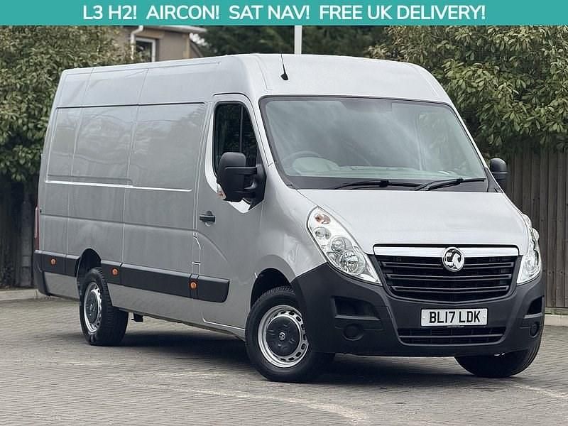 Silver Used 2017 Vauxhall Movano Van | £9,995 (Fair price) - Image 1/4