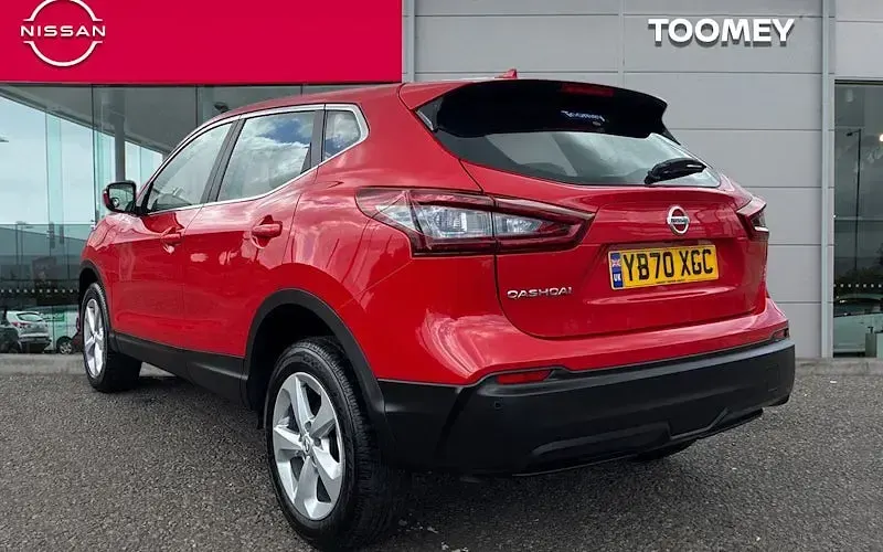 Used Nissan Qashqai Acenta Premium 140 HP (102 kW) 2020 Red SUV