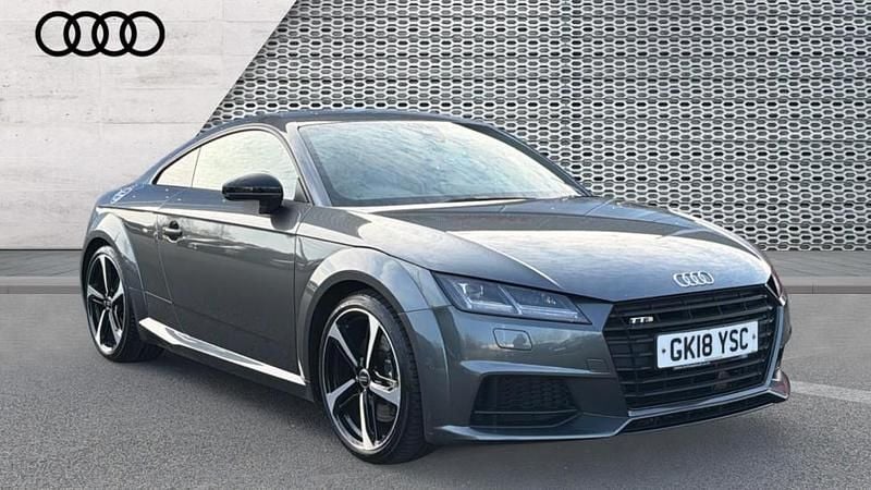 Used Audi TTS Black Edition 310 HP (228 kW) 2018 Daytona grey pearl effect Coupe