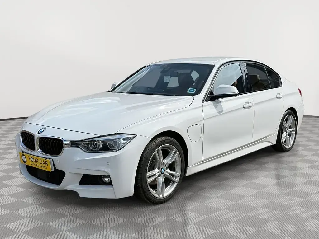 Used BMW 330e M Sport 2018 White Sedan