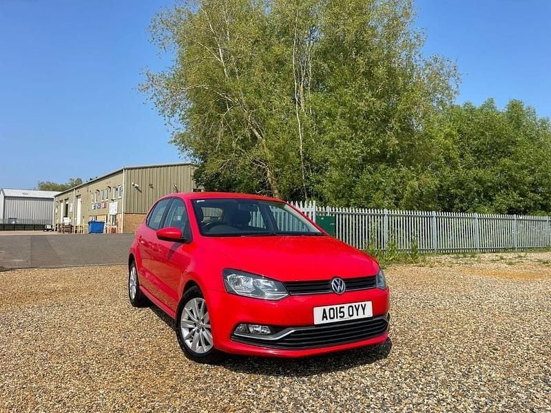Red Used 2015 VW Polo SE Hatchback | £6,295 (Good price) - Image 1/4