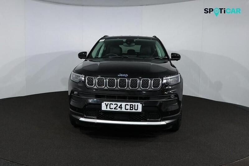 Black Used 2024 Jeep Compass Limited SUV | £21,990 (Fair price) - Image 1/4