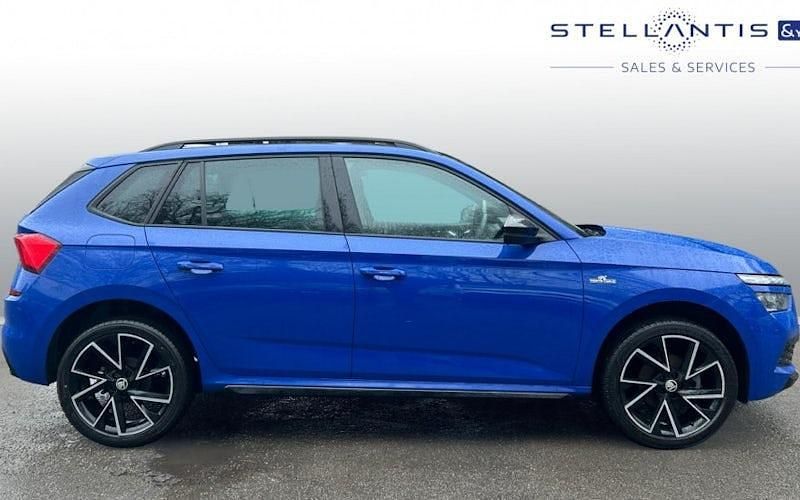 Used Skoda Kamiq Monte Carlo 150 HP (110 kW) 2022 Blue SUV
