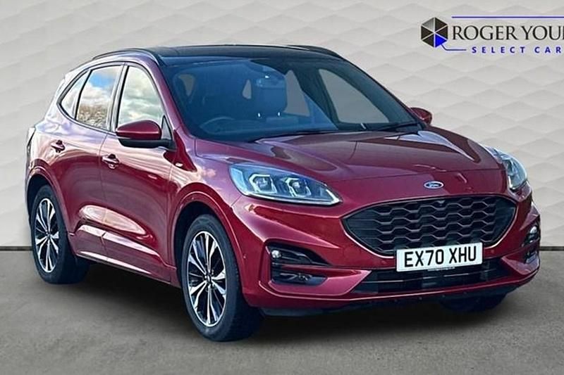 Red Used 2020 Ford Kuga ST-Line X SUV | £16,495 (A bit pricey) - Image 1/1