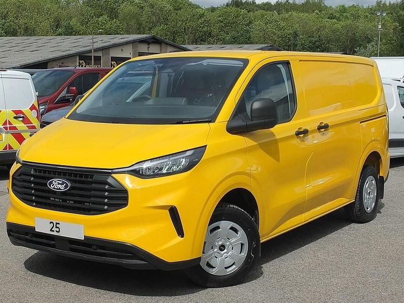 New Ford Transit Custom Trend 136 HP (100 kW) 2025 Yellow Van