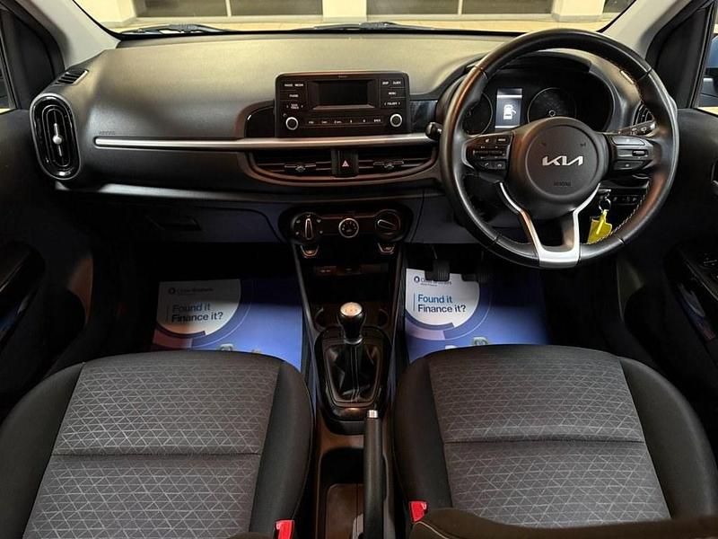 Used Kia Picanto 66 HP (48 kW) 2022 Blue Hatchback