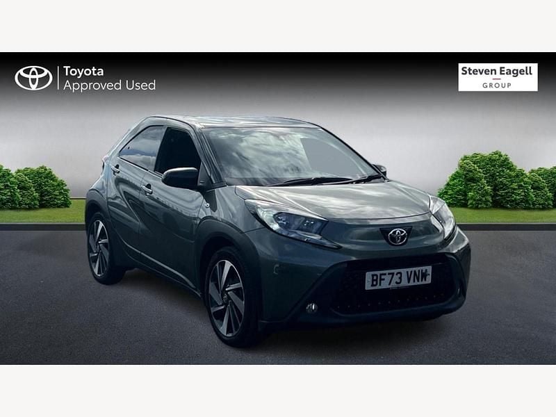 Green Used 2023 Toyota Aygo Hatchback | £13,466 (Fair price) - Image 1/3