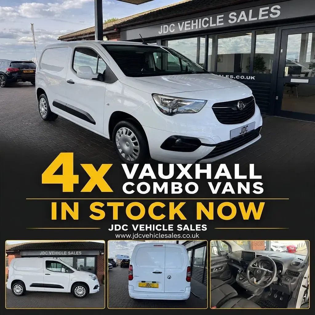 Used Vauxhall Combo Sportive 100 HP (73 kW) 2020 White MPV