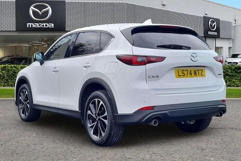 Second-hand Mazda CX-5 Exclusive-Line 165 CP (121 kW) 2024 Alb SUV