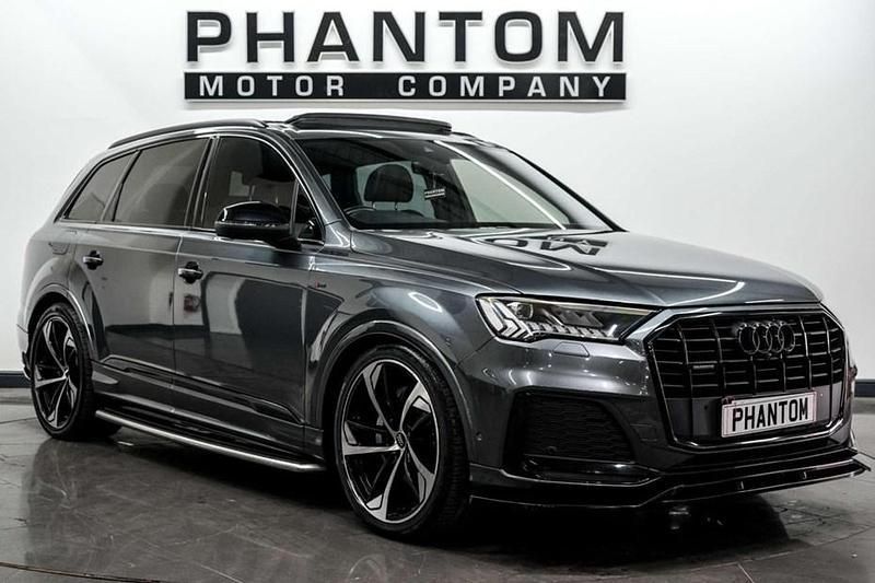 Grey Used 2020 Audi Q7 Black Edition SUV | £36,990 (Fair price) - Image 1/1