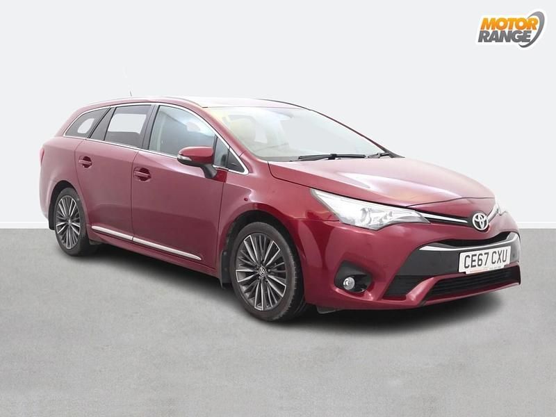 Red Used 2017 Toyota Avensis Design Estate | £12,895 (Fair price) - Image 1/4