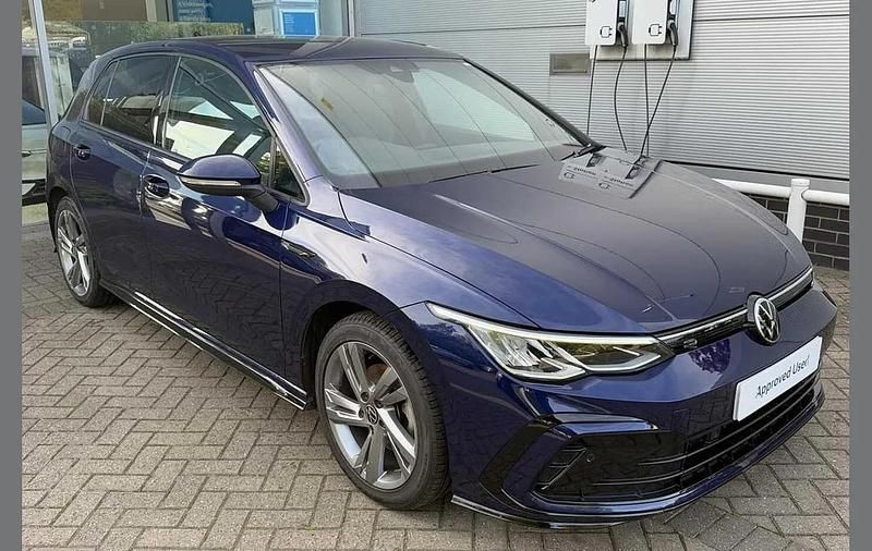 Blue Used 2022 VW Golf VIII R-line Hatchback | £20,489 (Fair price) - Image 1/4