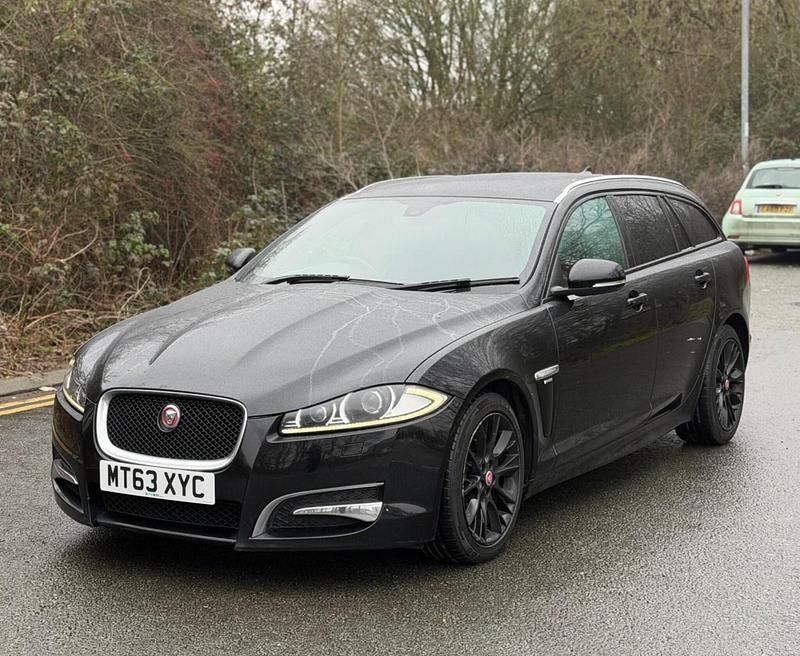 Used Jaguar XF Sportbrake R-Sport 2014 Black Estate