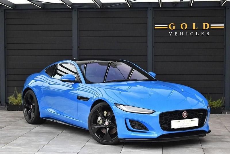 Used Jaguar F-Type S 300 HP (220 kW) 2021 Blue Coupe