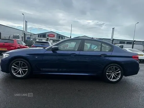 Used BMW 520 M Sport 187 HP (137 kW) 2019 Blue Sedan